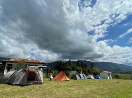 Zona de Camping El mirador, camping em Villa de Leyva