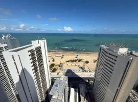 Apartamento Vista Mar no coração da praia de Boa Viagem