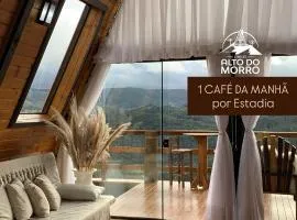 Chales alto do morro 1, conforto e vista privilegiada