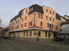 Hotel Post mit Klimaanlage, hotel em Neckarsulm