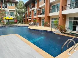 Kata beach at pool house