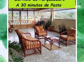 El Jardín cerca Aeropuerto de Pasto, comodidad y descanso, hotel in Chachagüí