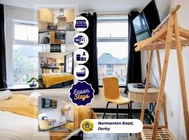 Spacious Studio By Eason Stays short Lets Derby