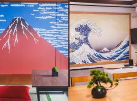 新規Open特価,完全貸切,125平米,最大15名,スカイツリー,浅草20分直通,日本文化体験,浮世絵