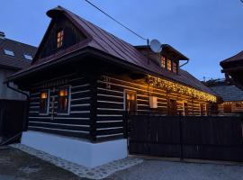 Drevenica u Peťa, hotel in Heľpa