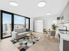 Cozy Pilsen Penthouse with balcony & Parking