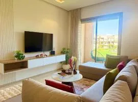 Premium Apartment in Marrakech Argan Golf Residence with pool & WiFi