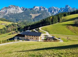 Ferienwohnungen Unterdürmoos Apartments mit Chalet-Charme auf 1050 m , Alleinlage, Hotel in Annaberg im Lammertal