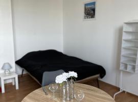 Spacieux studio rénové en centre ville - Apt7 - SDB commune, hotel a Givet