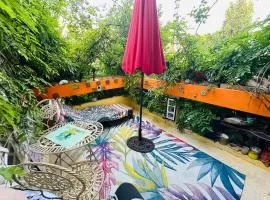 Green house, cosy garden Paris