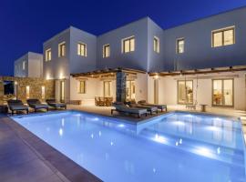 Denia Seaside Villas Mykonos, Private heated pool!, hotel in Ornos