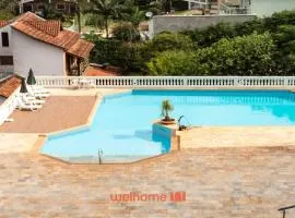 Apartamento em Serra Negra com Vista para o Lago