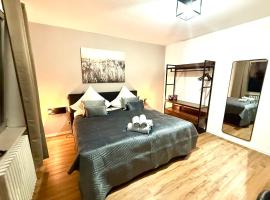 70qm Apartment mit Stellplatz und Garten, Hotel in Riegelsberg