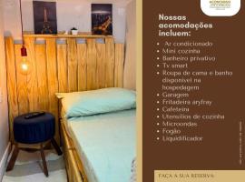 Micro Flat Compacto c/Banheiro、ヴォルタ・レドンダのホテル