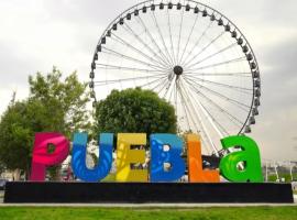 Zona Angelópolis una o dos habitaciones compartidas – hotel w mieście La Concepción