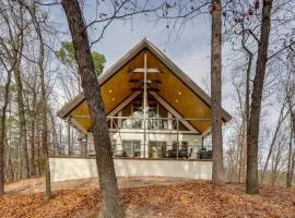 Epic Lake Views! Contemporary Eureka Springs Home