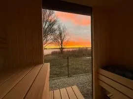 Sen Topoli domy nad jeziorem z sauną I 30 min od Torunia, cisza i natura