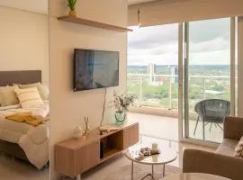 Loft with Balcony and Rooftop Pool - The Avenue