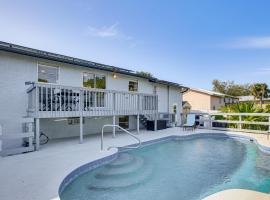 Tropical Bayfront Escape with Heated Pool and Dock!, Hotel in Englewood