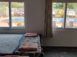 Sivarama garden resort AC 4 Bed rooms, swimming pool 4BHK room , Box cricket, open living hall, BOrn fair, BBQ, kichan with equipment , near beach to dora thota road