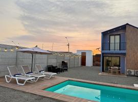 Tiny House con Piscina Privada, Jacuzzi, Parrilla y Starlink, khách sạn ở Punta Negra