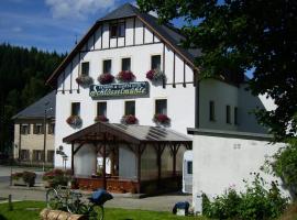 Frühstückspension "Schlösselmühle", hotel cerca de Gründelwald Ski Lift, Jöhstadt