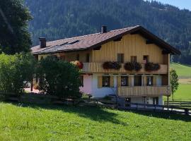 Haus Bilgeri, hotel en Nesselwängle