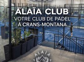Ala&iuml;a Lodge, hostel in Crans-Montana