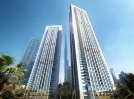 BAZ HOMES - Burj Khalifa View 2BR Connected to Dubai Mall