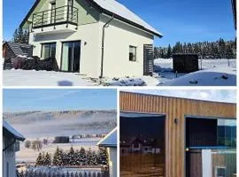 All Season Lasówka - Klimat - Willa 10 osobowa z widokiem na góry, Sauna opalana drewnem, Jacuzzi 4km do Zieleniec SKI Arena