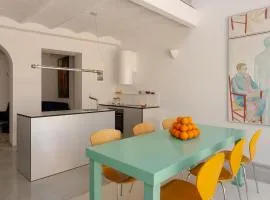 Design & art, patio with orange tree, near Seville