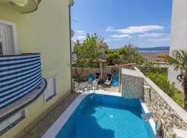 Helles Apartment nur 400 Meter zum Strand mit traumhaften Meerblick und zwei Bikes