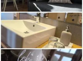 5Sterne Ferienwohnung im Fachwerk mit Bergblick in Alleinlage und großem Garten, Infrarotkabine