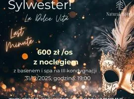 Natural Hotel-Ostróda-basen na III kondygnacji-pokoje wellness z saunami