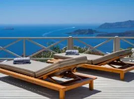 Santo Blue Santorini Caldera View Luxury Houses