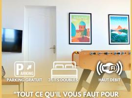 T4 Pro Groupes - 5min Airbus - 6pers - Parking, Hotel in Colomiers