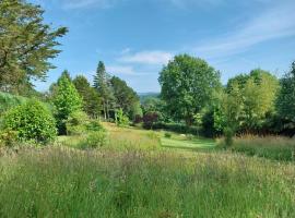 Walkers Retreat with garden and views