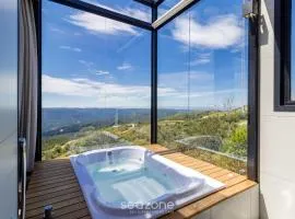 Cabana romântica com vista incrível VST040