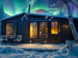 루오스토에 위치한 호텔 Lapland Landscape XXL Cabin with Nature View, Sauna, Fireplace & Kitchen, Sodankylä, Luosto, Fell Village