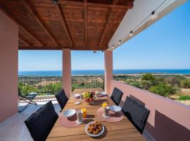 Villa Thea Ferienhaus mit Meerblick auf Kefalonia, hotel a Sarláta