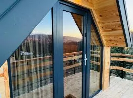 Tiny A-Frame Cabin with Private Hot Tub & Mountain View - Perfect for 2