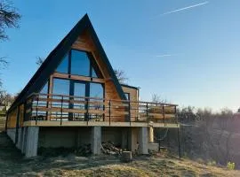 Scenic A-Frame Cabin with Private Hot Tub & Mountain View - IezerVenture