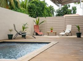 Villa Le Manguier - Logement Manka, Hotel in Goyave