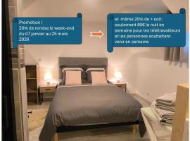 Gite Bonheur et Charme Spa-Sauna forfait 2h inclus, hotel i Kintzheim