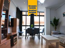 Apartalux San Pedro Playa, hotel i San Pedro del Pinatar