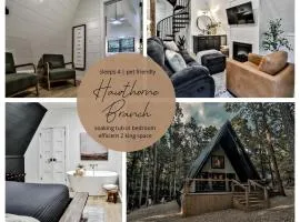 Embrace Nature in this Breathtaking A-frame with Hot-tub in Broken Bow, Oklahoma