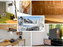 Ferienhaus Albmatte-Sauna im Haus-gemütliche Apartments