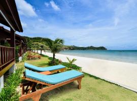 PingChan Koh Phangan Beachfront Resort, resort em Thong Nai Pan Yai