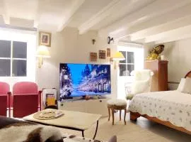 PARIS AUTHENTIC HOUSE open space studio Métro 14 Hôpital Bicêtre, RER B Gentilly