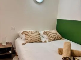 Escale Tropicale - T1 calme 5min à pied de la plage